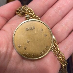 Vintage Aries pendant